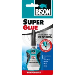 75-01220 | Bison Super Glue Precision pikaliima 3 g