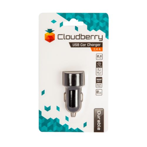 Cloudberry 2,4 A autolaturi 1 x USB 2,4 A