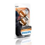 43-4007 | Philips BAU15s-polttimopari 12V 21W PY21W Oranssi/Ambra 150°