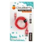 Cloudberry-Lightning-vahvarakenteinen-datakaapeli-12-m-punainen