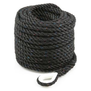 50-00421 | Poly Ropes ankkuriköysi musta 12 mm, 35 m