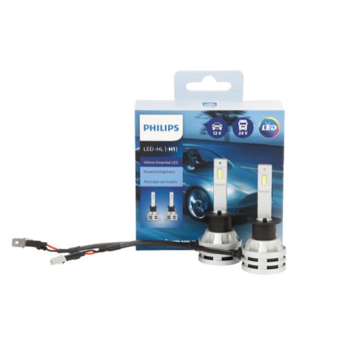 Philips Ultinon Essential LED H1 ajovalopolttimopari