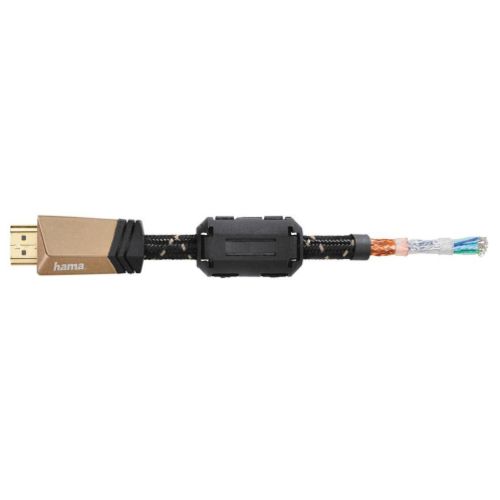 plastic vertical slim Hama Premium Ethernet HDMI - kaapeli 1,5 m ***** | Motonet Oy
