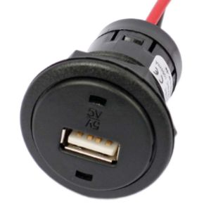 48-2105 | USB-latauspistorasia 12V ulostulojännite 5V/1000mA