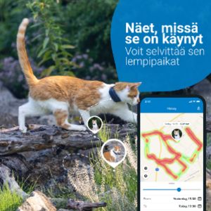 95-00754 | Tractive Pet Tracker kissan GPS-paikannin LTE/4G