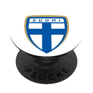 PopSockets x Huuhkajat älypuhelimen pidike