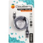 Cloudberry-USB-Type-C-31-vahvarakenteinen-datakaapeli-12-m-mustavalkoinen