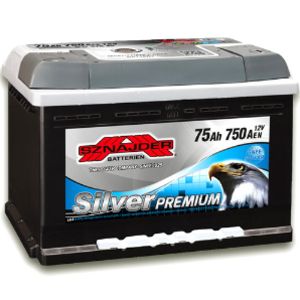 Sznajder-SilverPremium 75Ah/750A akku P275xL175xK175 -+